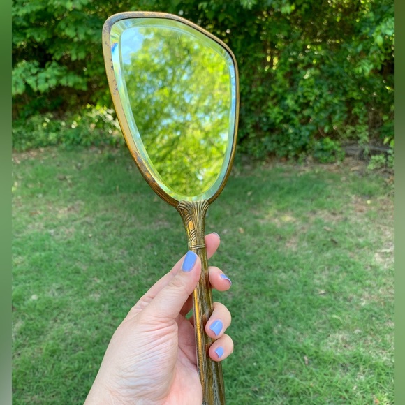 🪞Vintage Antique Hand Held Mirror🪞 - Picture 3 of 16
